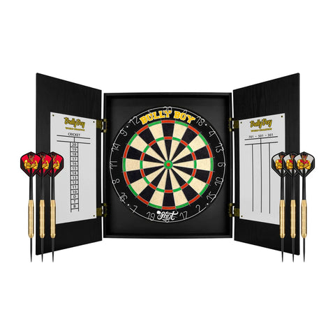 Michael Smith Dartboard Cabinet Set