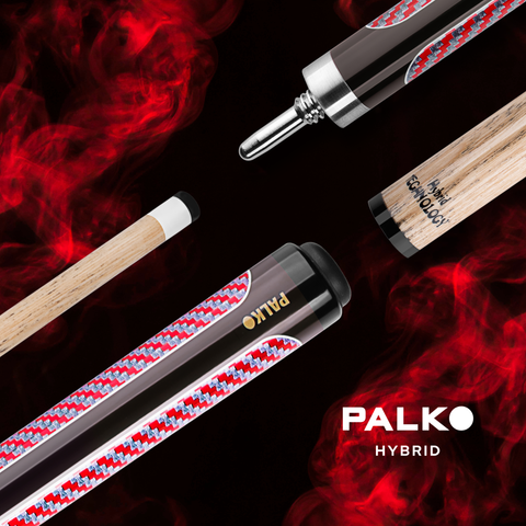Hybrid 3 Piece Cue Inc Case - Blue