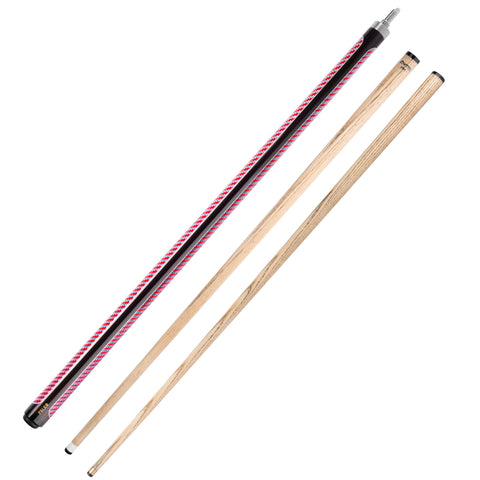 Hybrid 3 Piece Cue Inc Case - Red