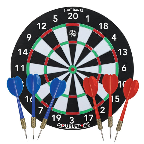 Double Tops Dartboard Game