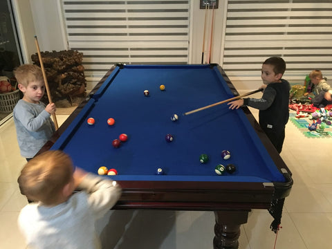 Sapphire Slate Pool Table