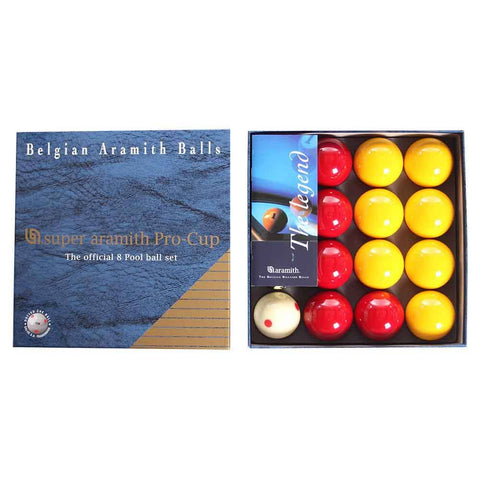 Aramith Pro Cup English 8 Ball Set