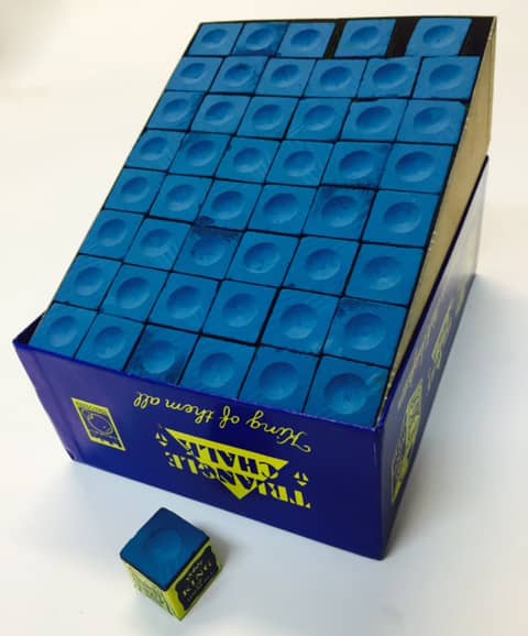 Triangle Pool Chalk - Box of 144 cubes