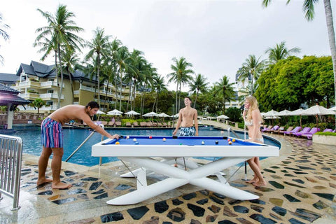 X-Men Outdoor Pool Table