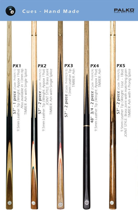 Different Size Pool Cues Make a Difference