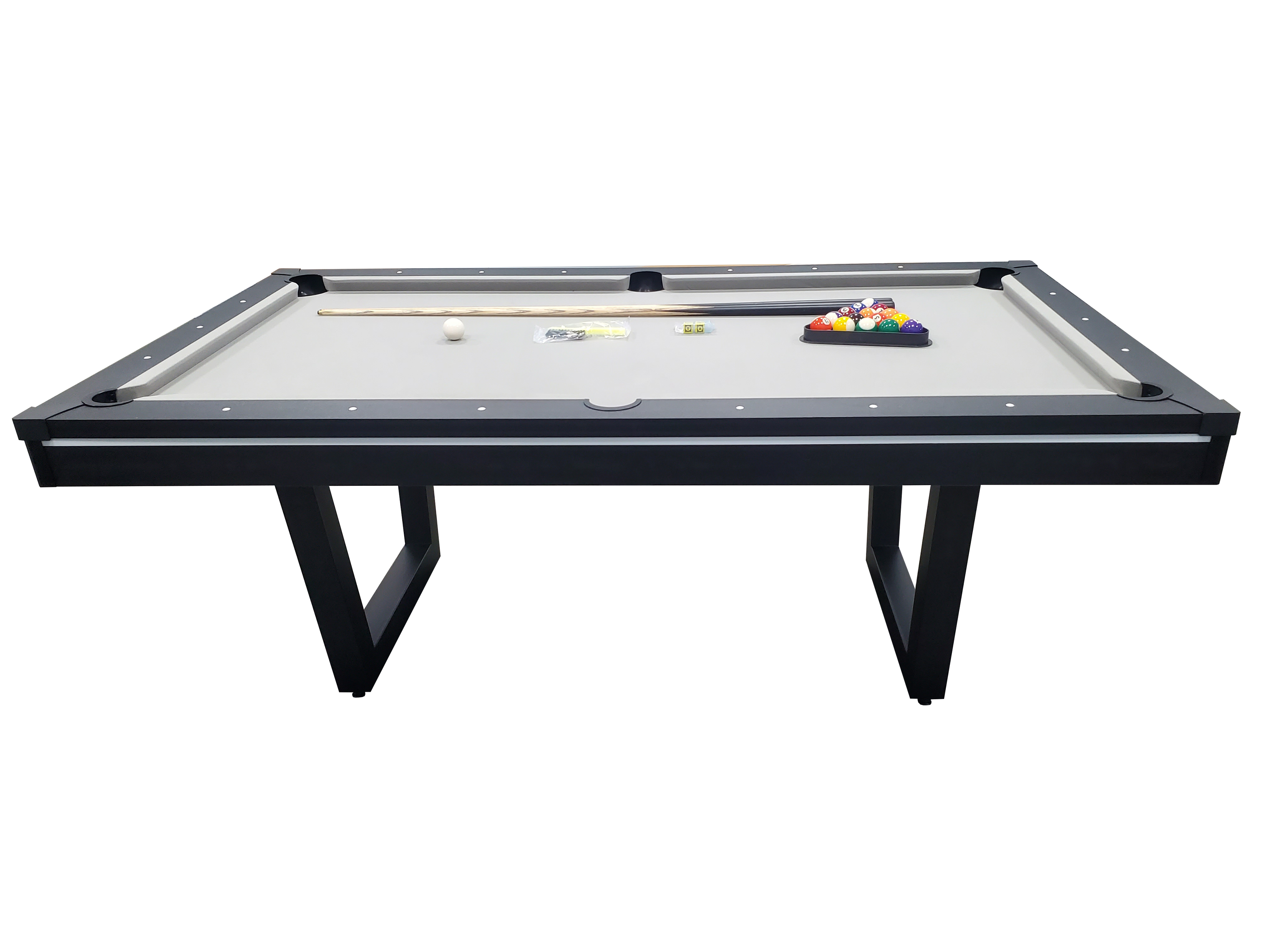 The Lewis Board Top 3-in-1 Pool Table, Dining & Table Tennis Table ...