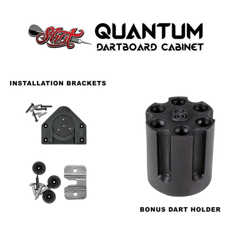 Quantum Wooden Cabinet Black