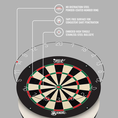 Bandit Bristle Dartboard