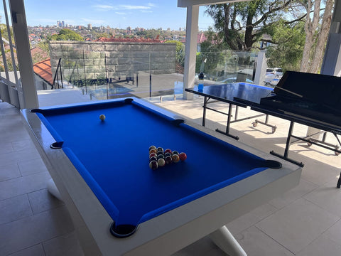 X-Men Outdoor Pool Table