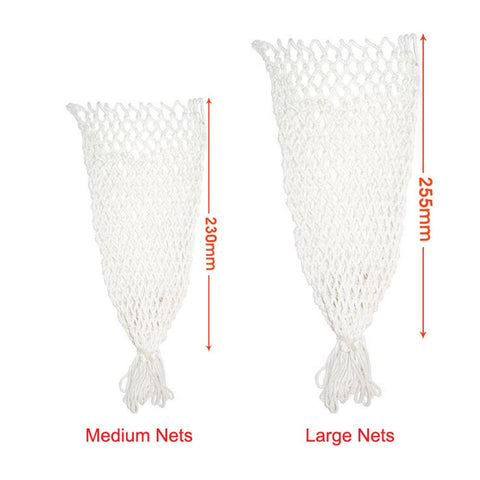Billiard Table Nets - White, 230mm