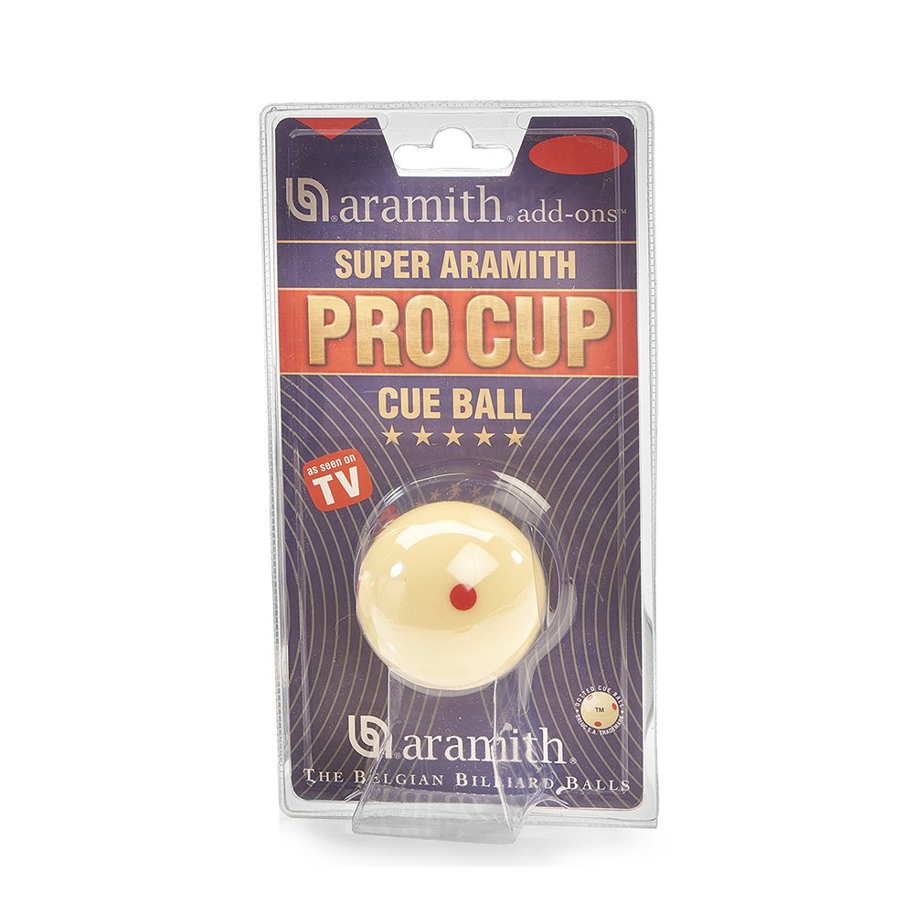 1 7/8" Aramith Pro Cup White Ball 3