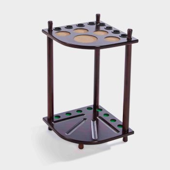 Corner Pool Cue Stand