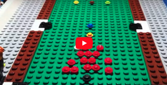 Watch Ronnie O’Sullivan’s fastest snooker 147 – A Lego World Snooker Video