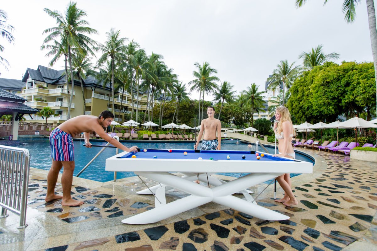 OUTDOOR POOL TABLES FOR THE HOME