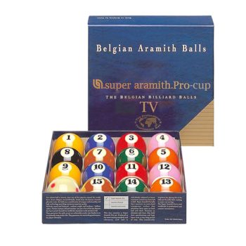 Aramith TV Super Pro Cup Pool Balls