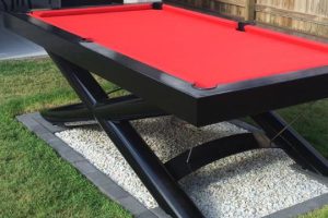 X-Men Outdoor Pool Table - Image 8