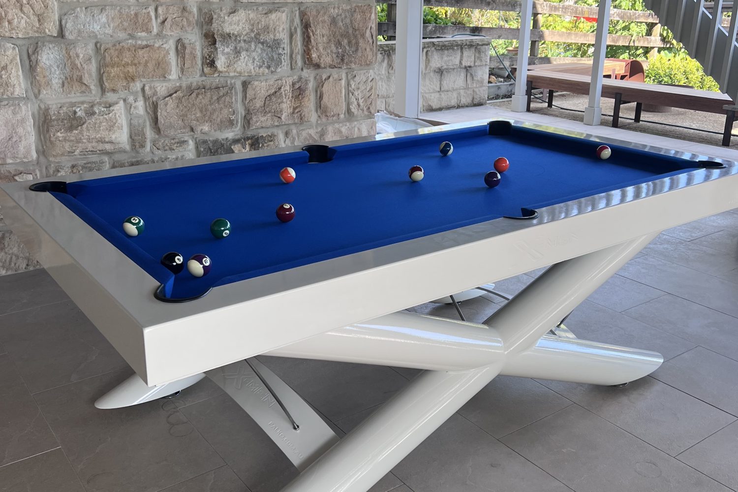 X-Men Outdoor Pool Table - Image 2